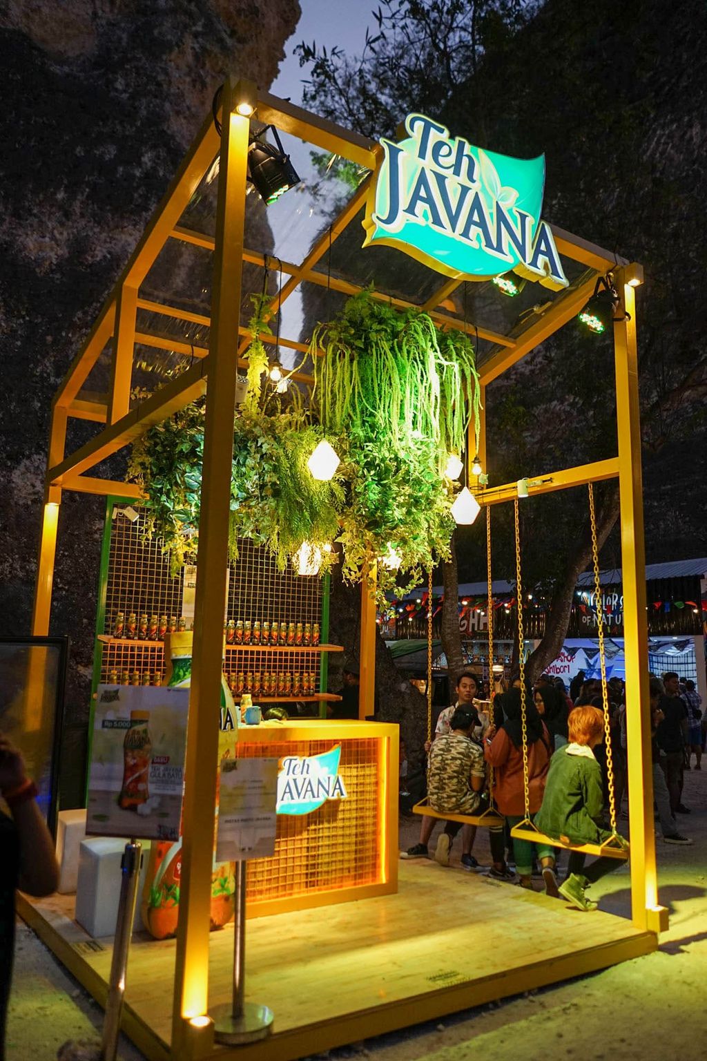 Booth event activation Teh Javana Soundrenaline 2019