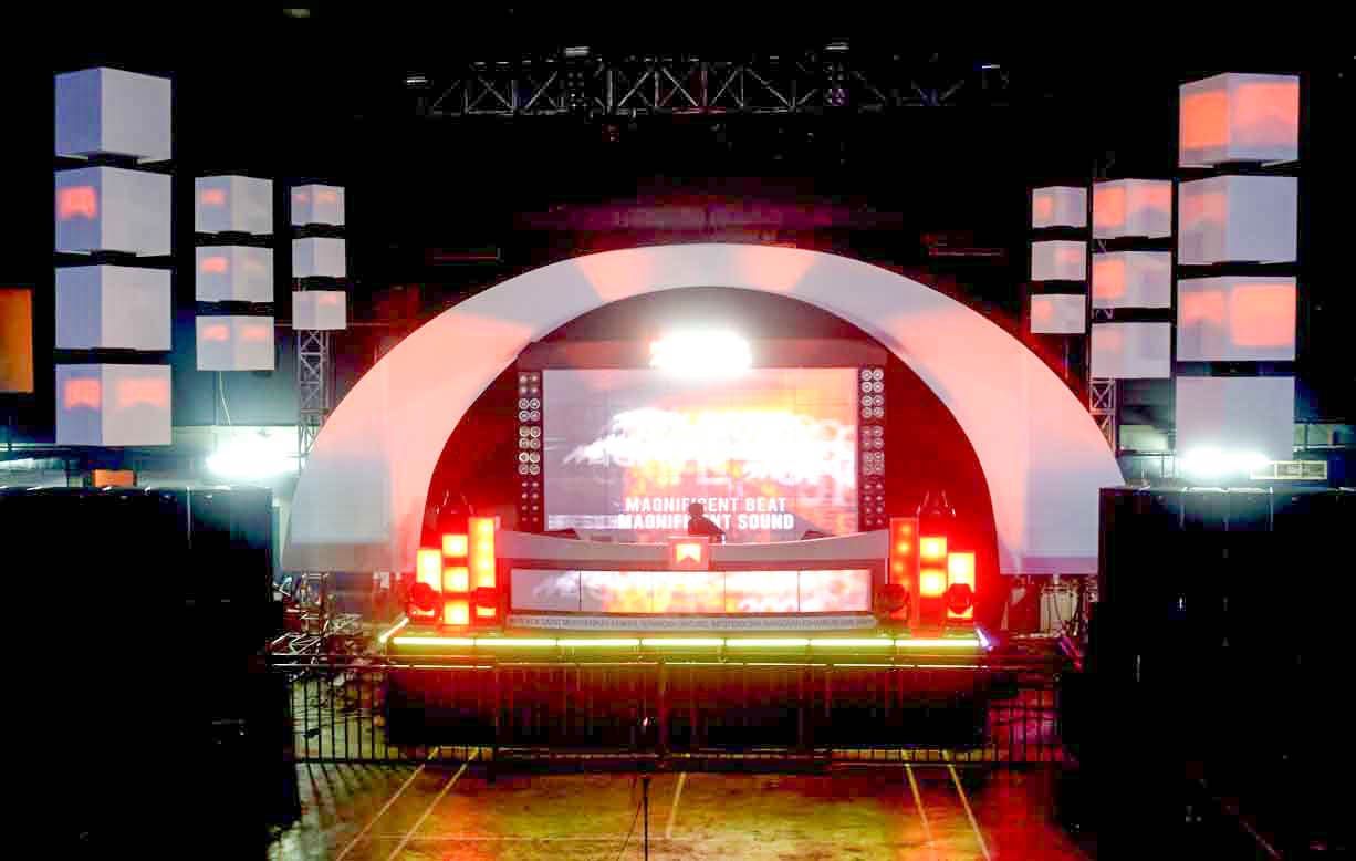 Panggung konser Marlboro