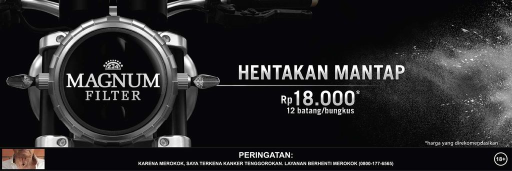 Iklan OOH advertising for Magnum Mild