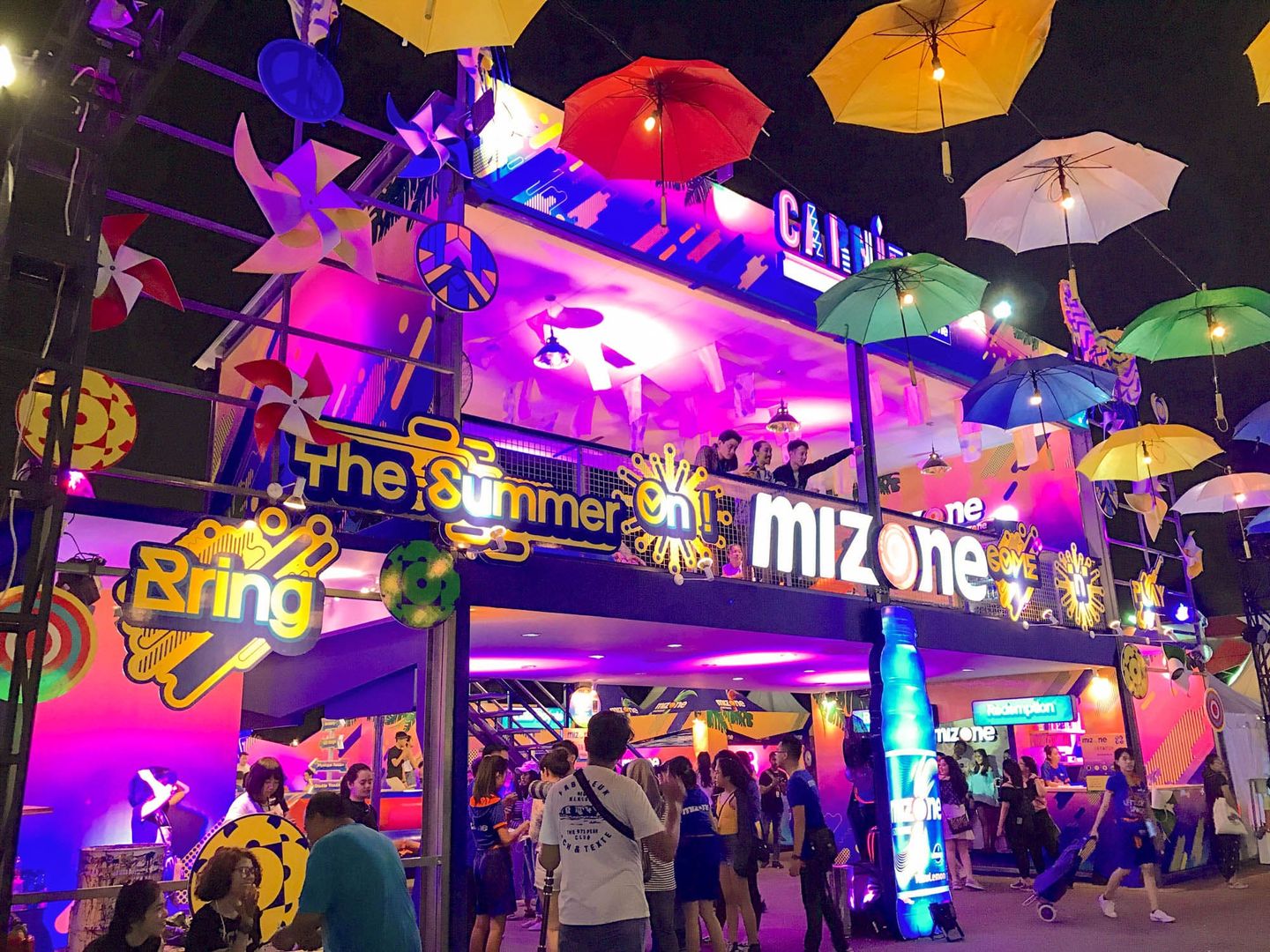 booth WeTheFest WTF Mizone 2017