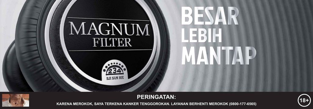 Iklan OOH advertising for Magnum Mild